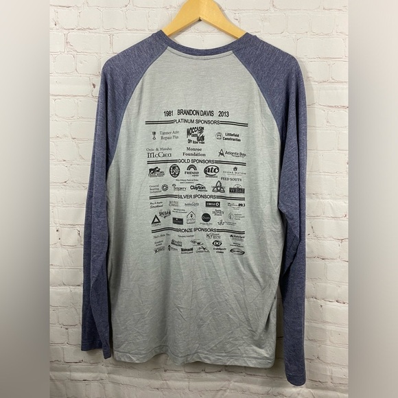 Hooves To Freedom 10th Annual 8k Trail Run Sports Tek Shirt Mens Size Large - Picture 2 of 7